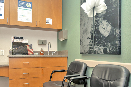 Diabetes Treatment Room of a Hospital in Bayonet Point Florida