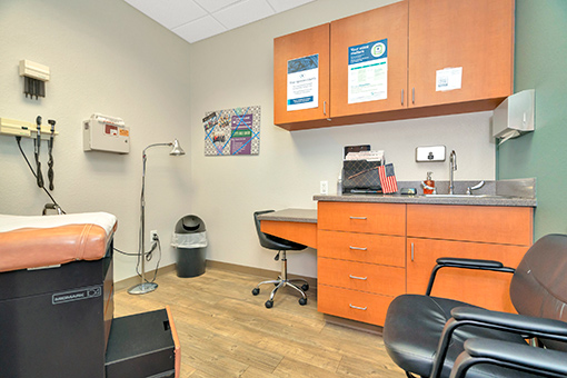 Clinic and Examination Room of Bayonet Point Physician Specializing in Disease Management